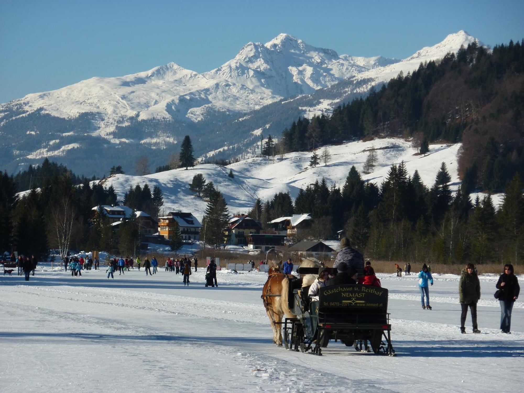 Kraners Alpenhof Bio Bed And Breakfast Pension Weissensee Ngoại thất bức ảnh